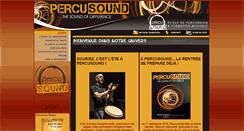 Desktop Screenshot of percusound.com